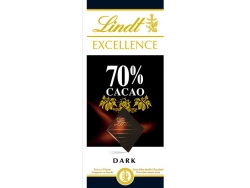 LINDT EXCELLENCE DARK 70% COCOA 100GR/20/