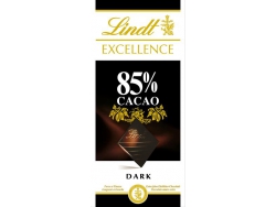 LINDT EXCELLENCE DARK 85% COCOA 100GR/20/