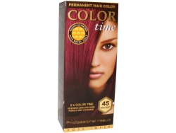 COLOR TIME HAJFESTÉK 85ML 45 MEGGY /20/