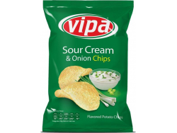 VIPA CHIPS 35G HAGYMÁS-TEJFÖLÖS /35/