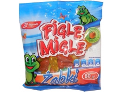 FIGLE MIGLE GUMICUKOR BÉKA 80GR/12/