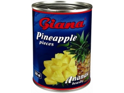 ANANÁSZ KONZERV DARABOLT 580ML GIANA /24/