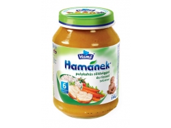 HAMENEK BÉBIÉTEL PULYKAHÚS ZÖLDSÉGGEL 190G /8/